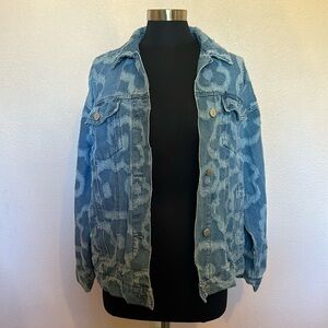 Forever 21 Textured Denim Jacket